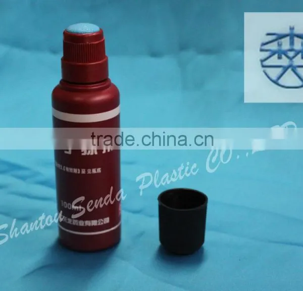 Liniment Plastic Bottle With Sponge Applicator, Bottle for Liniment photo-3