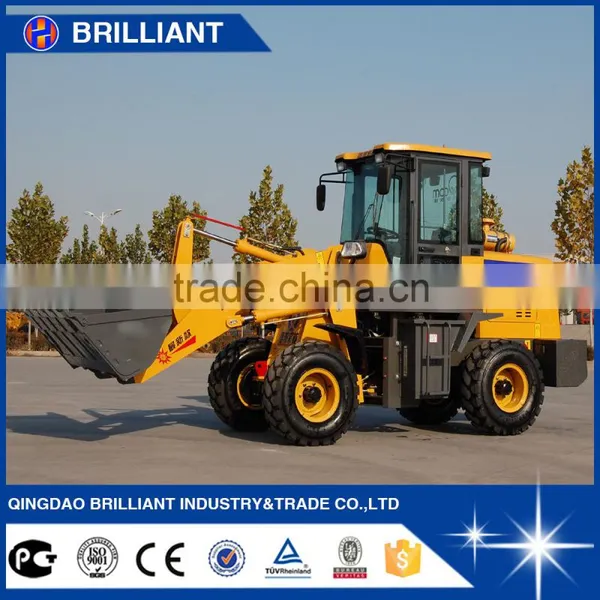 Chinese Manufacturer 1.6t Tractor With Loader for Sale, Mini Loader for Sale photo-4