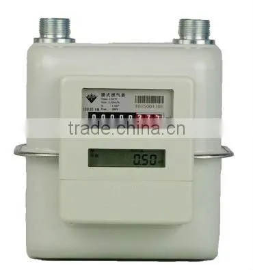 ICWG4S Sapphire Diaphragm Wireless Remote Control IC Card Prepaid Intelligent Household Gas Meter