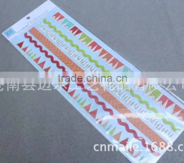 High Quality Les Decoration Self-adhesive Lace Sticker photo-3