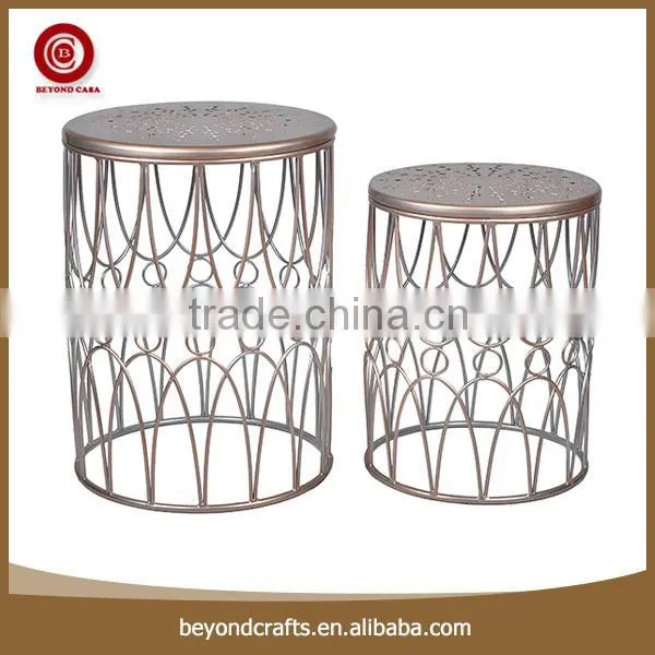 2014 Wholesale Metal Alll Kinds Size Table Round