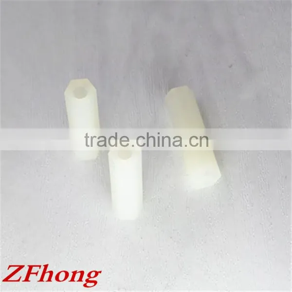 M2, M2.5, M3, m4 , m5 Thread White Nylon Hex Standoff Spacer photo-3