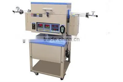 1200C two zones rotary tube furnace for preparing Li-Ion battery cathode materials