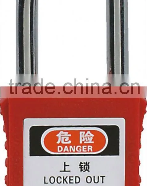 Steel Padlocks With Keys Steel Cable Padlock Waterproof Steel Lockout photo-3