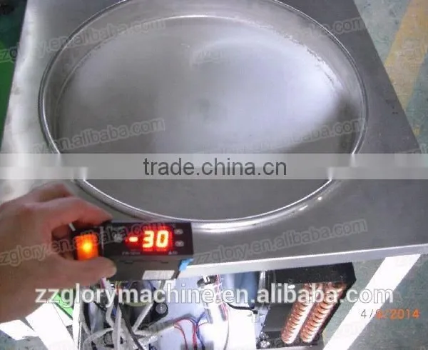 CE ROHS Single Pan Stainless Steel Rolled Fried Ice Cream Machine for Sale photo-3