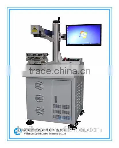 20W Fiber Laser Marking Machine Price for Metal / Glass / Plastic / Iphone 6 Case photo-3