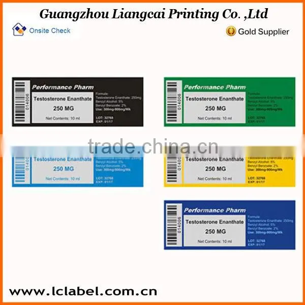 Custom Ampoule Label Stickers Roll Ampoule Bottle Stickers Quality Choice photo-4