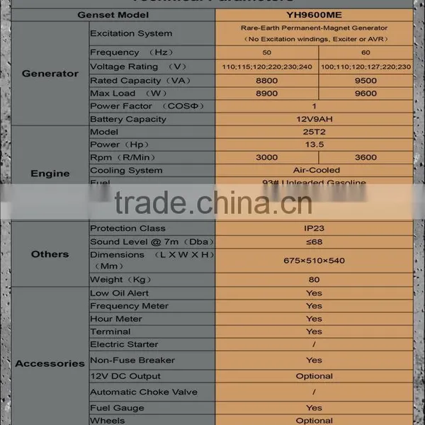 240V 60Hz 6500 Watt Generator For Hi-Tech Facilities photo-3