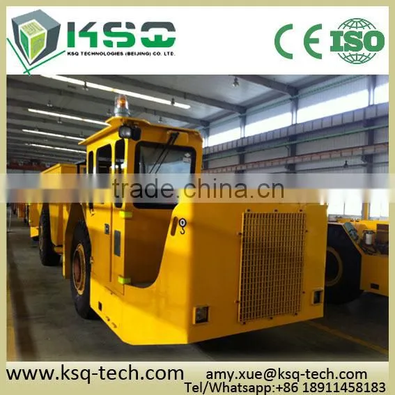 12 Ton 6 m3 Capacity Underground Construction Low Profile Dump Truck for Sale photo-2