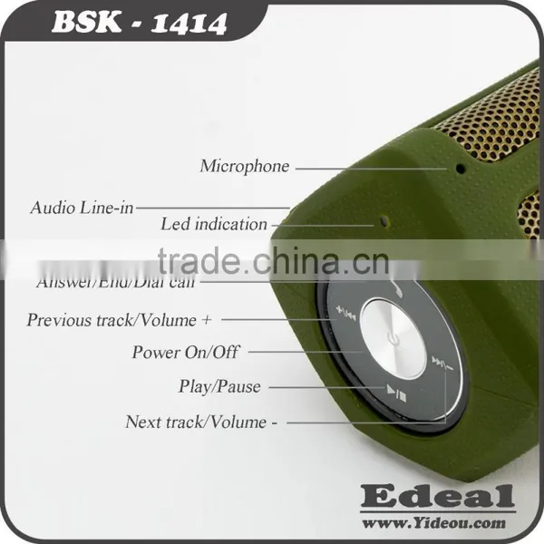 2014 Power Bank 7000mAh Speaker for Camping and Hiking photo-4
