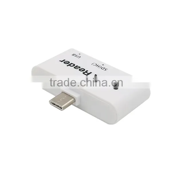 Type-C 3 in 1 Multifunction Memory Card Reader Adapter USB/TF/SD for Macbook Card Reader USB Flash Drives photo-5