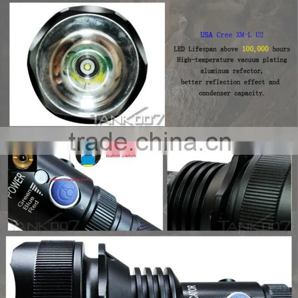 CRE XM-L U2 Rechargeable Battery Power Source Led Flashlights photo-6