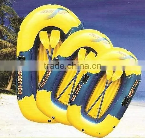 different size durable inflatable boat for water fun