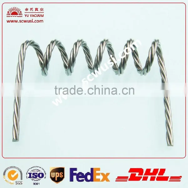 2016 0.72mm White Tungsten Iron Steel Wire in Free Sample in Curved Type photo-2