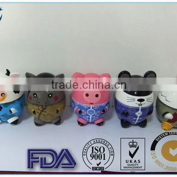 Promotional Gifts Chinese Zodiac Candy Jar Hot Sale Candy Jar