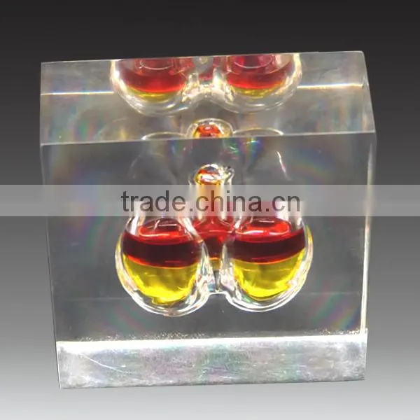 Acrylic Block Sign Holder