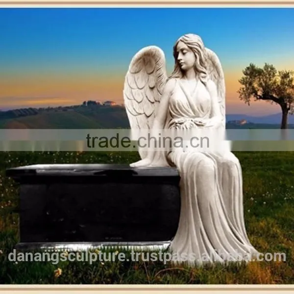 Sitting Angel Monument DSF-M024