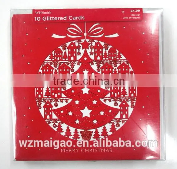 Fancy Style Wholesale Greeting Cards With Custom Design