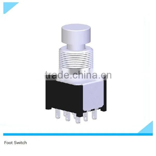 DPDT On/off 9 Pin Stomp Pedal Switch Witch Foot Step Control Foot Switch photo-3