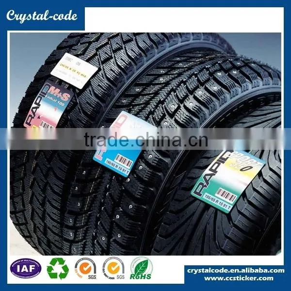 Customised Permanent Adhesive Tyre Sticker photo-5