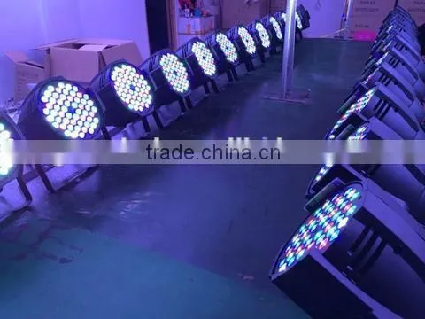 54pcs RGBW Full Color LED Stage Par Lights