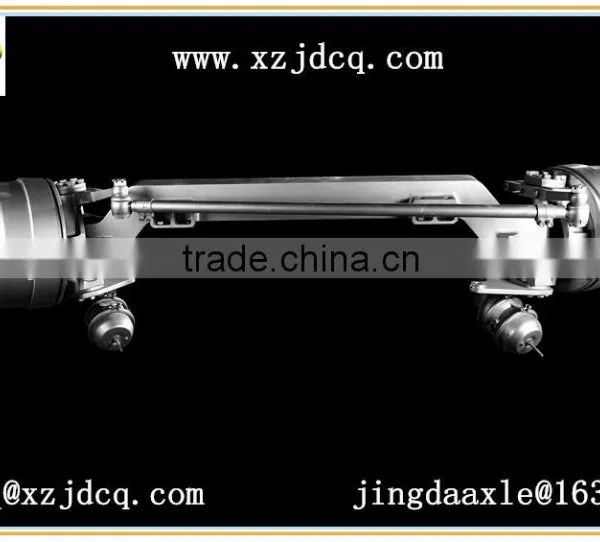 Xcmg Yutong Mining Dump Vechicle Truck Steering Drive Axle GTQ10 Steel Welded Rear and Front Drive Steer Axle Torsion Axle Quality Choice photo-3