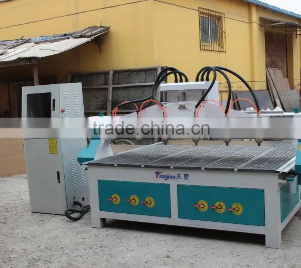 One Head Eight Spindle Hollow Relief Embossment Carving Machine photo-3