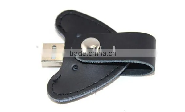 Promotional Gift Fish Shape Leather Usb photo-3