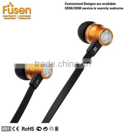 Hot Sale Mobile Phone Headphone Metal Earphone With Good Quality photo-2