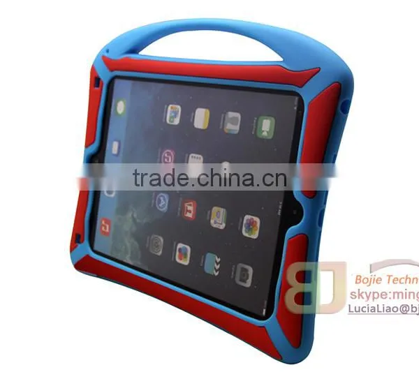With Handle Rugged Heavy Duty Kid Proof Tablet Case Silicone Protective Case for IPad Air 2 photo-4