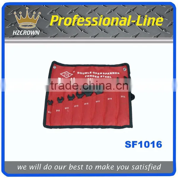 8pcs Double Open End Wrench Set