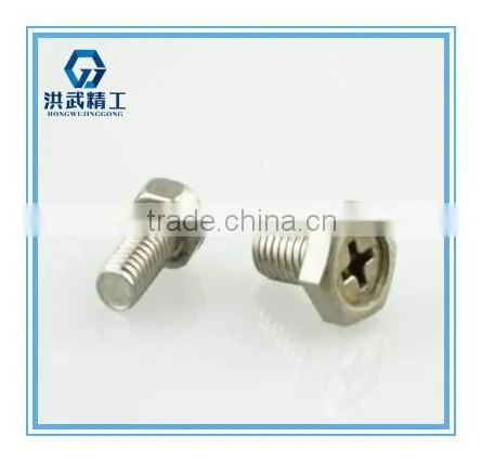 Slotted hexagon bolts