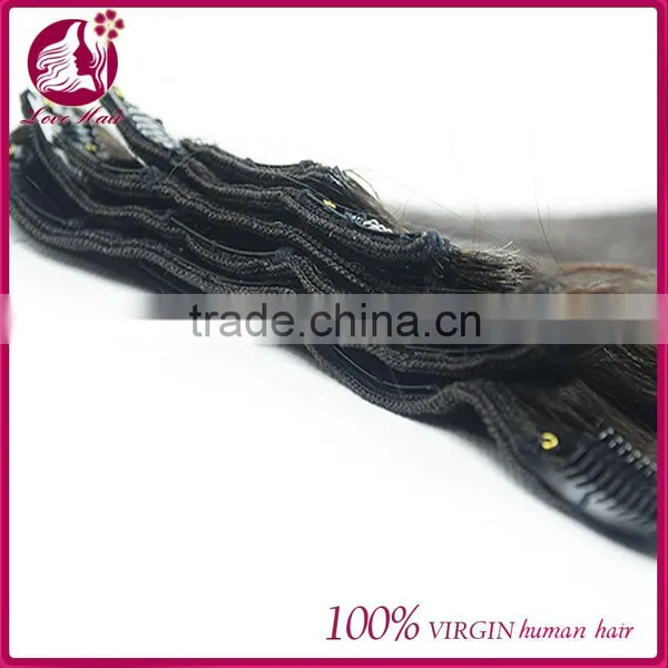 Grade 8A Virgin Hair 100g 8-32inch In Stock Top 10 Hair Straighteners Clip In Hair Extensions For Black Women photo-6