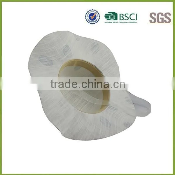 Flower Decorated Straw Hat Paper Straw Women Summer Hat photo-5
