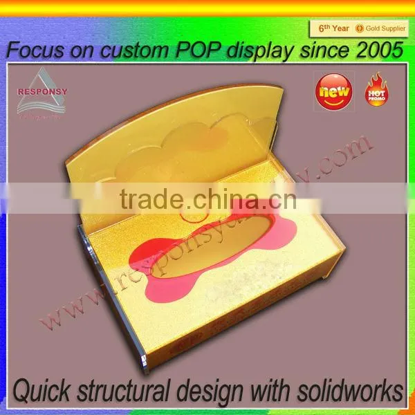Arylic Factory Counter Top Acrylic Tissue Box Display Set photo-3