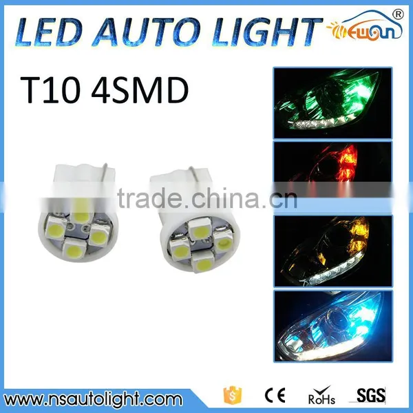 12 Volt Led Lights Auto Light Led Fog Light T10 4smd 1210