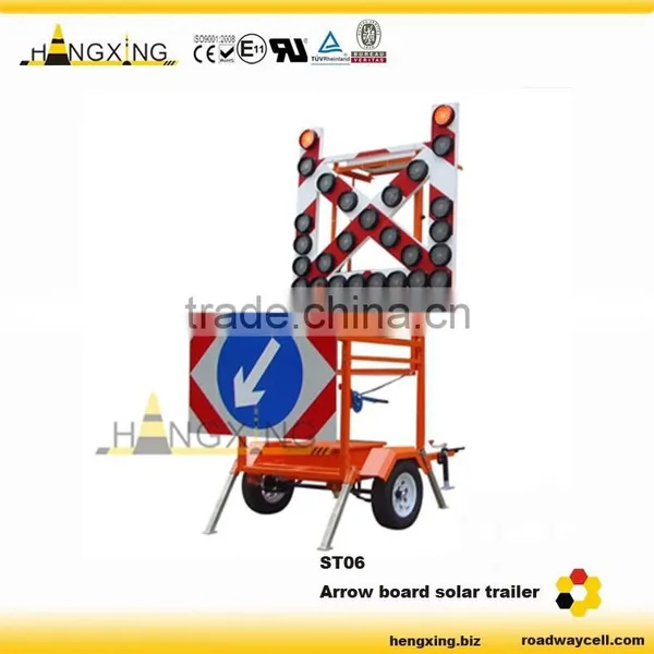 ST06 Solar Traffic Arrow Board Trailer
