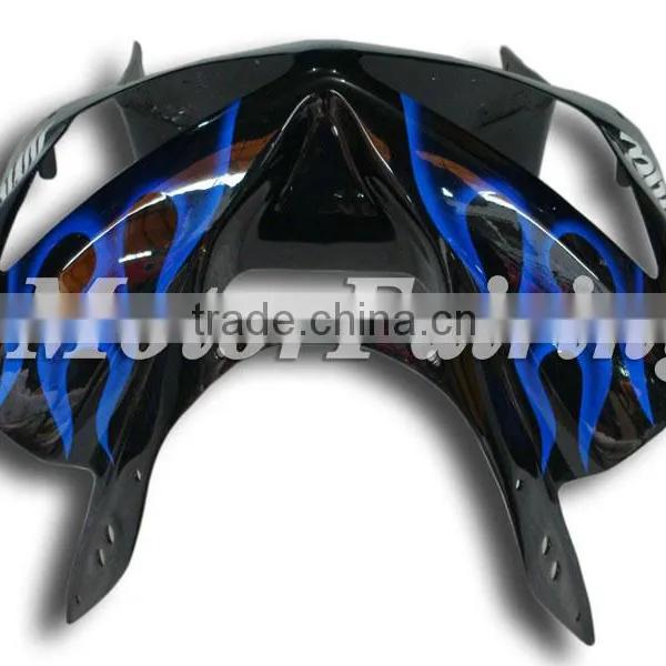 Fairing Kits for Kawasaki Ninja ZX6R 2003 2004 ZX 6R 03 04 ABS Injection Mold Zx6r 03 04 Body Kits Blue Black photo-2