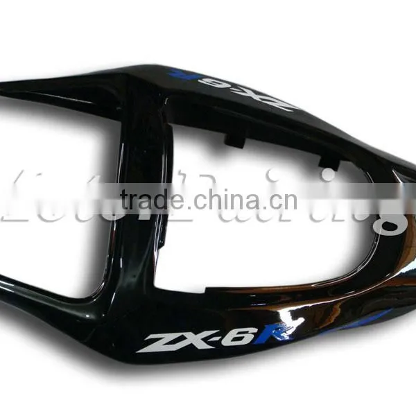 Fairing Kits for Kawasaki Ninja ZX6R 2003 2004 ZX 6R 03 04 ABS Injection Mold Zx6r 03 04 Body Kits Blue Black photo-6
