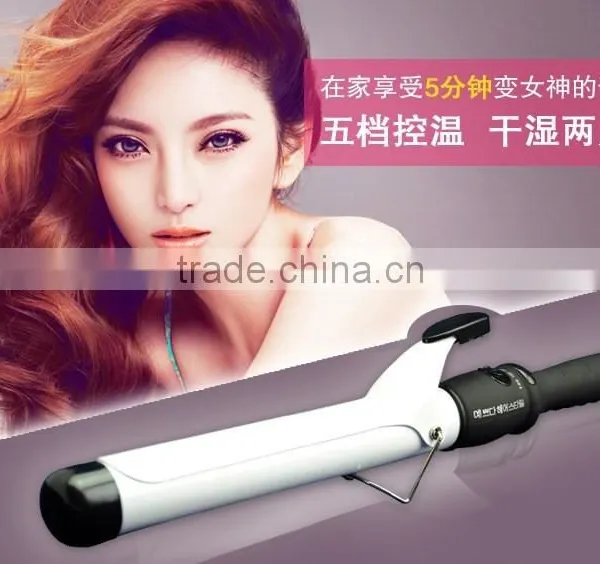 Ceramic Tourmaline 25mm Hair Curler Curling Iron Wand photo-2