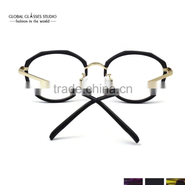 New Arrival Men Vintage Round Metal Frame Eyeglasses Women Fashion Spectacles Prescription Glasses photo-3