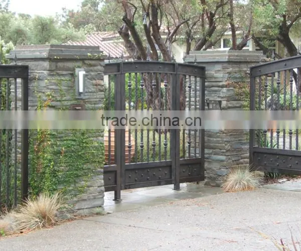 Wrought Iron Entrance Gate and Iron Trellis With Gate on Online Shopping photo-3