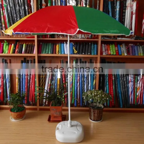 Colorful Polyester Beach Umbrella Sunbrella photo-2