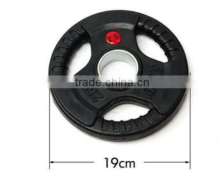 Colored Crossfit Equipment Solid Rubber Olympic Bumper Plates photo-5