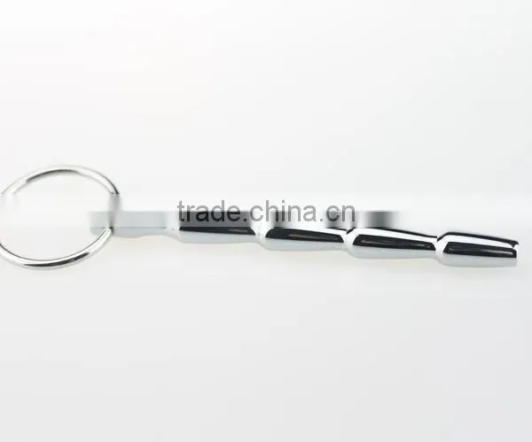 CTDA-013 Male Stainless Steel Soft Silicone Urethral Stretching Tube Urethra Metals Urine Catheter photo-5