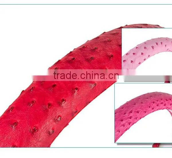 Pu Steering Wheel Cover Bulge Antiskid Fashion Set Small Sheepskin Car Steering Wheel Set of Comfortable Feel photo-6