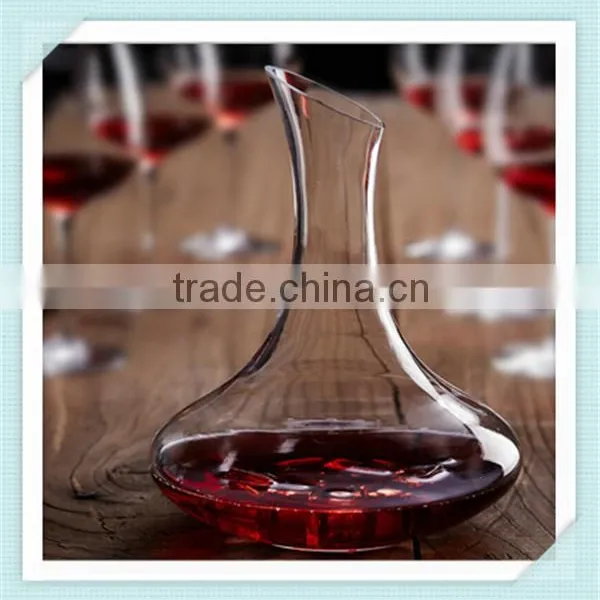2016 Handmade Crystal Decanter Wine Lead Free Glass Wine Mouth Blowing Decanter for Sale photo-6
