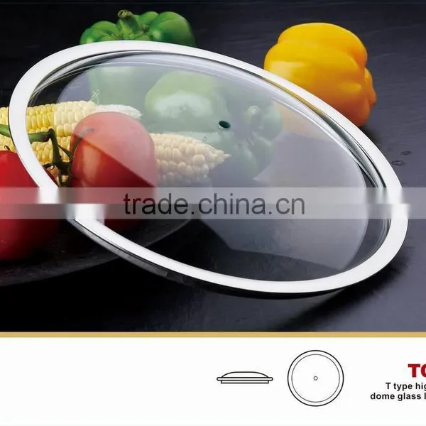 Excellent Heat Resistance Glass Lids for Pots