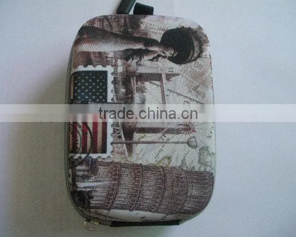 (GC-CA-18) Popular Printing New Design Digital Camera Case Eva Camera Case/bag