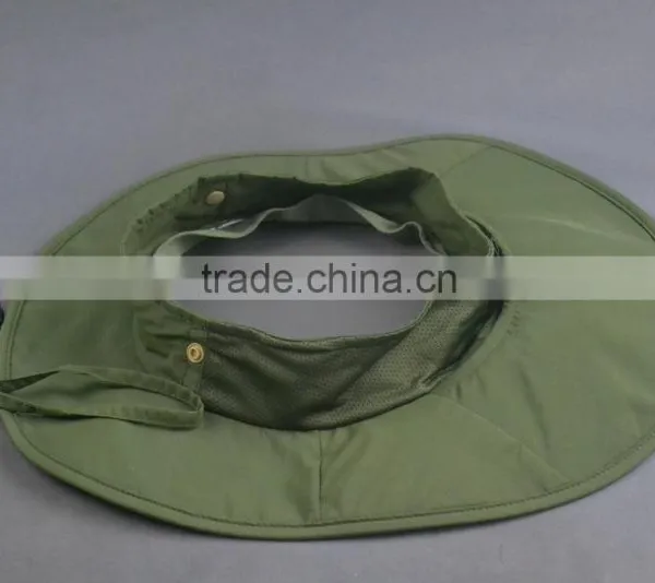 Army Green Bucket Hat for Split photo-6